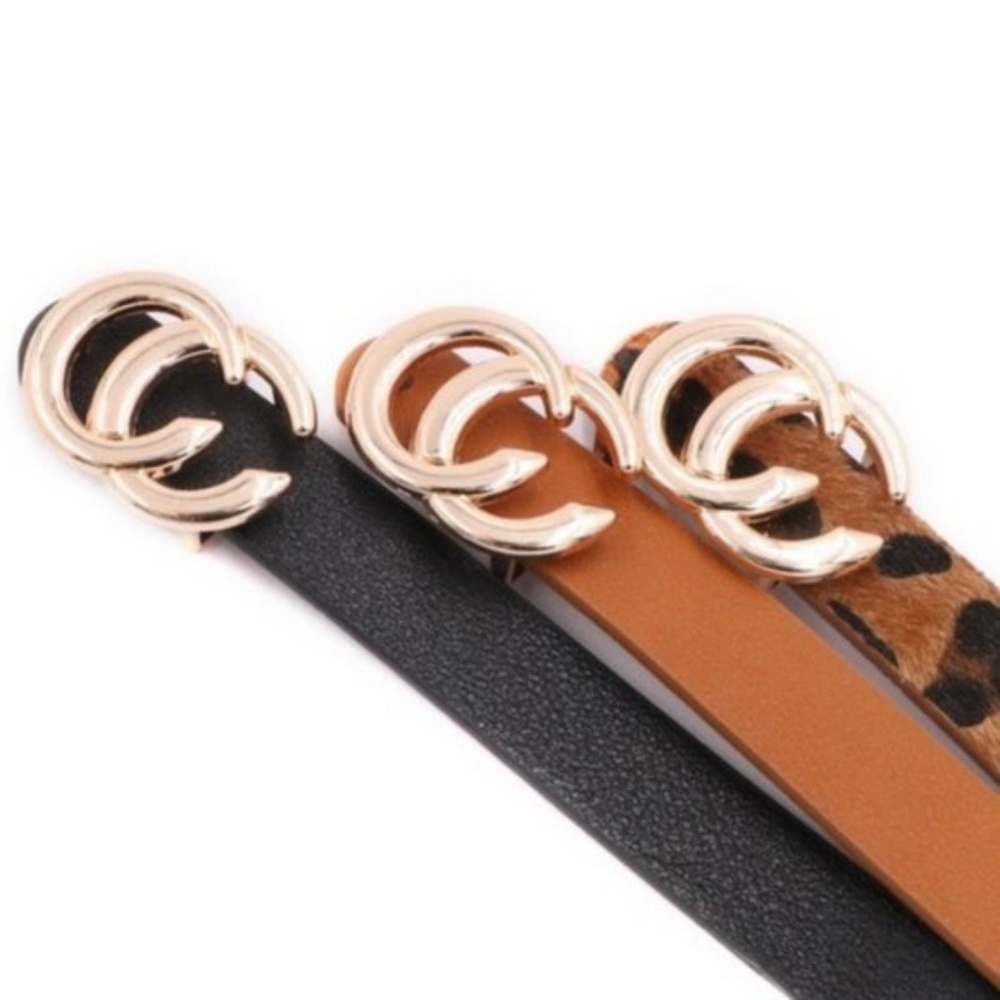 Vegan Leather Belt set - Picture 4 of 4